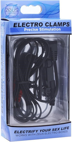 Zeus Electro Sex Plastic Clamps - Electro Sex