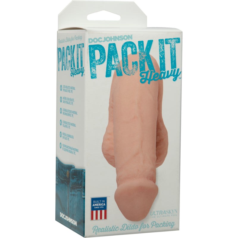 Doc Johnson Pack It Heavy Realistic Dildo - - Realistic Dildos