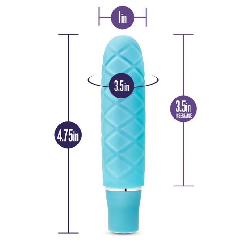 Luxe Cozi Mini 10 Functions Silicone Vibrator - - Personal Massagers