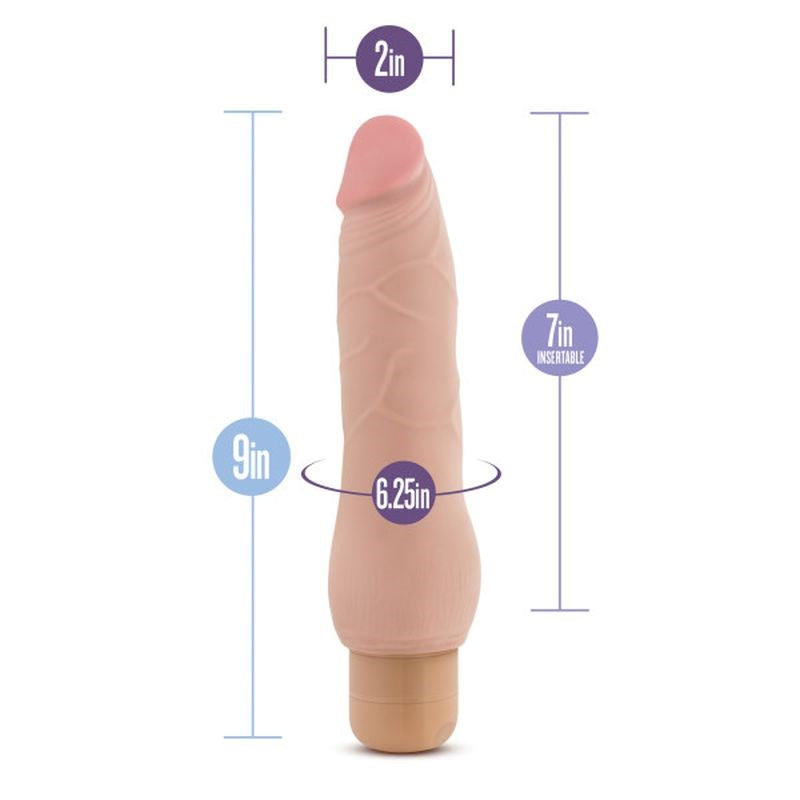 Au Naturel Fabien Vibrating Dildo - - Vibrating Dildos