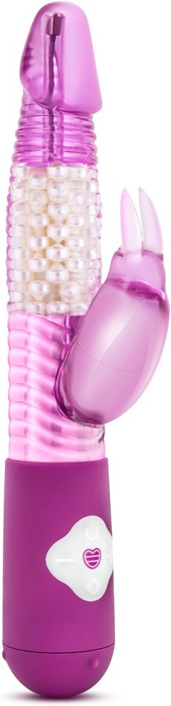 Blush Novelties Sexy Things Rocki N Eves 7 Function Rabbit Vibraator Pink - - Rabbit Vibrators