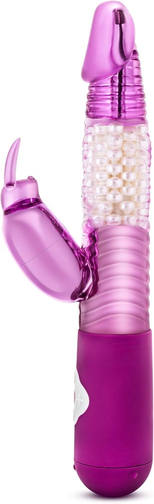 Blush Novelties Sexy Things Rocki N Eves 7 Function Rabbit Vibraator Pink - - Rabbit Vibrators