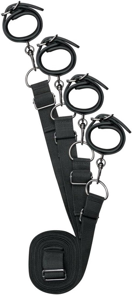 Fetish Collection Under Mattress Restraint Set - - Cuffs And Restraints