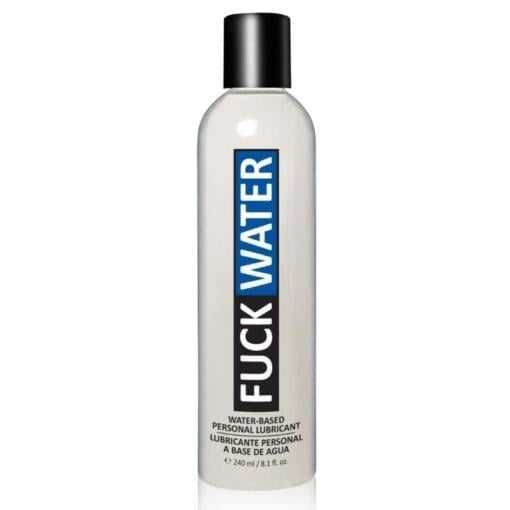 FuckWater Hybrid Cream Lubricant 8 Oz - - Massage Oils and Lubricants