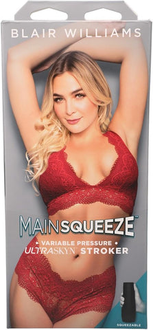 Main Squeeze Blair Williams Pussy Male Stroker Vanilla - Masturbators and Strokers