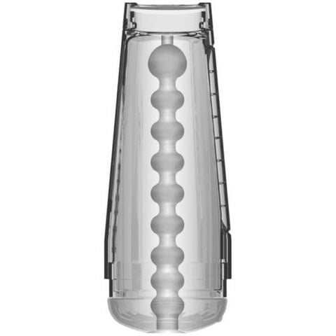 Main Squeeze Optix Crystal Male Masturbator Clear - Masturbators and Strokers