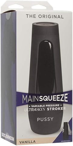 Main Squeeze The Original Pussy Masturbator Vanilla - Masturbators and Strokers