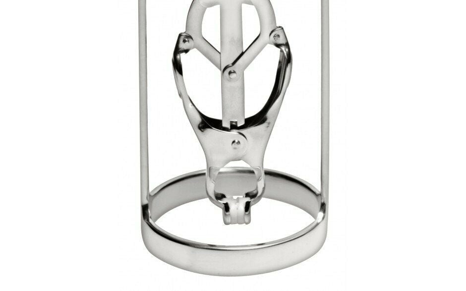 Master Series Stainless Steel Clover Clamp Nipple Stretcher - - Nipple and Clit Clamps