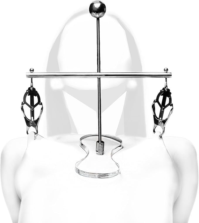 Master Series The Tower of Pain Nipple Clamps - - Nipple and Clit Clamps