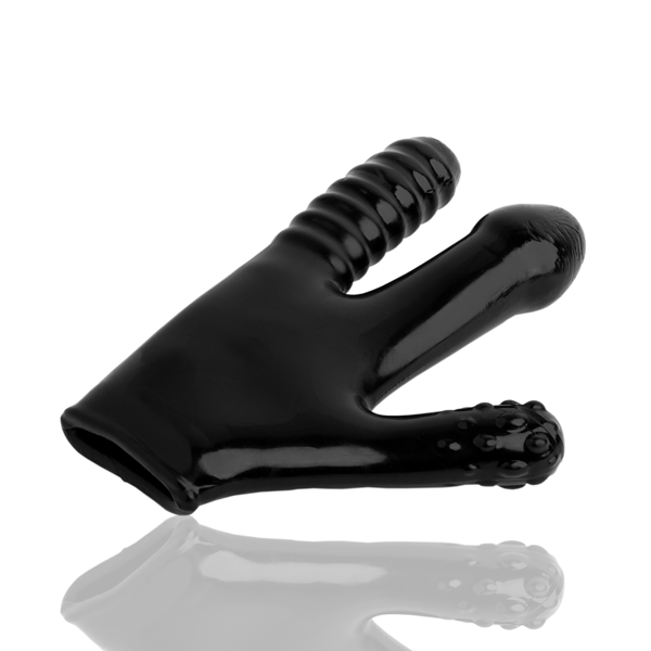 Oxballs Claw Glove Squishy Soft Dildo Black - - Realistic Dildos