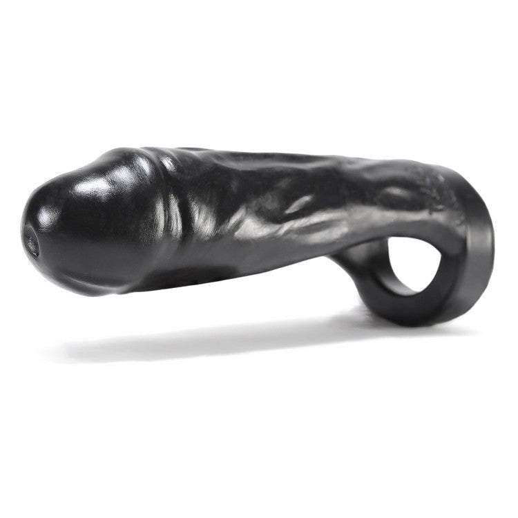 Oxballs Thug Double Fucker Penis Extender Black - - Penis Sleeves and Extenders