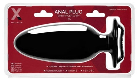 Perfect Fit Xplay Finger Grip Anal Plug 5L - Butt Plugs
