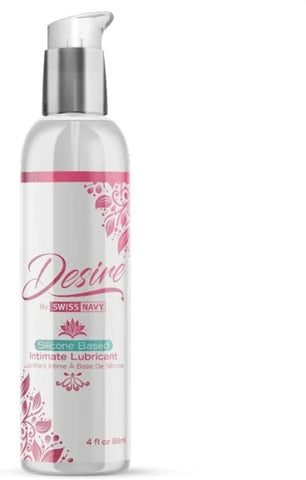 Swiss Navy Desire Silicone Based Intimate Lubricant 118ml - Silicone Based Lubes
