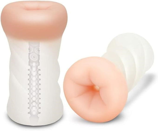 Zolo Backdoor Mens Masturbator Clear - Masturbators and Strokers