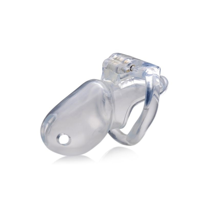 Master Series Clear Captor Male Chastity Cage - - Male Chastity