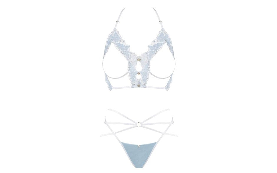 Obsessive Deilana 2 Piece Bra and Panty Set - - Bras and Bra Sets