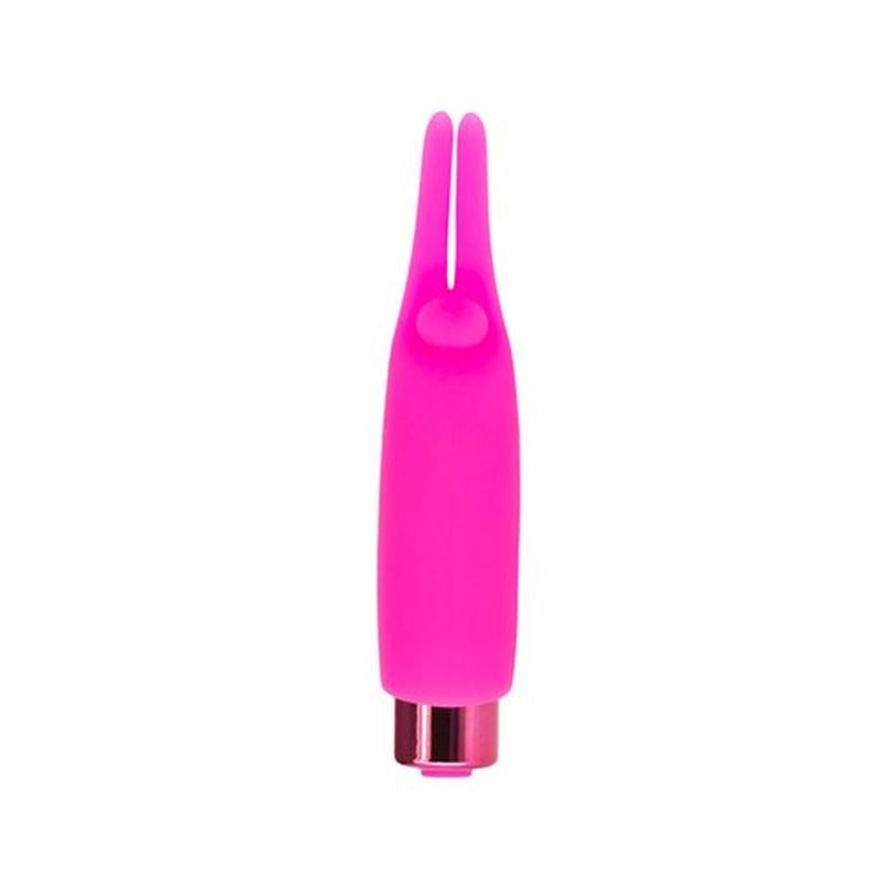 Power Bullet Teasing Tongue Vibrator With Rechargeable Bullet - - Finger and Tongue Vibrators