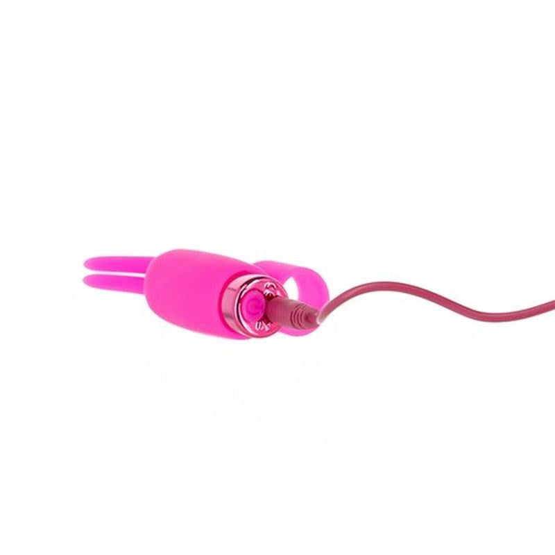 Power Bullet Teasing Tongue Vibrator With Rechargeable Bullet - - Finger and Tongue Vibrators