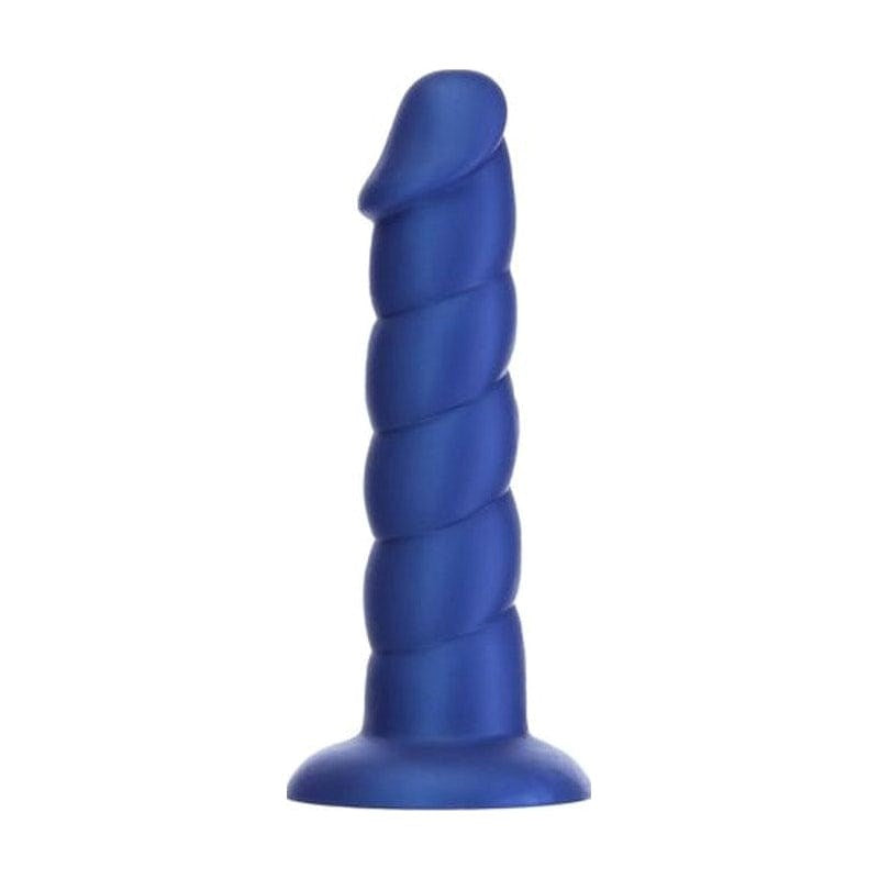 Addiction Unicorn Realistic Dildo 8 Inch Blue - - Realistic Dildos