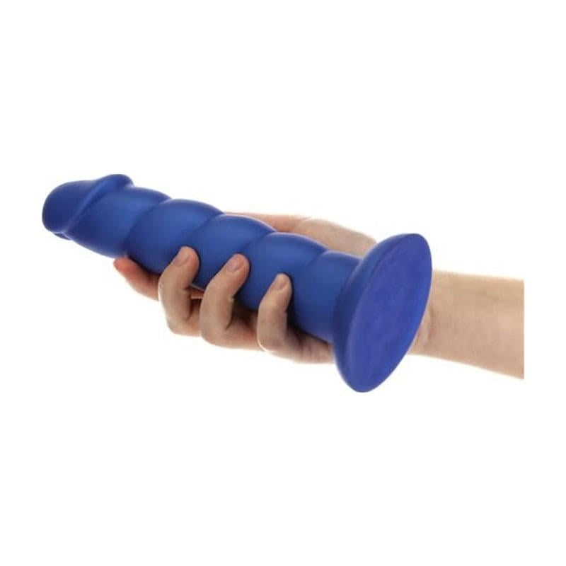 Addiction Unicorn Realistic Dildo 8 Inch Blue - - Realistic Dildos