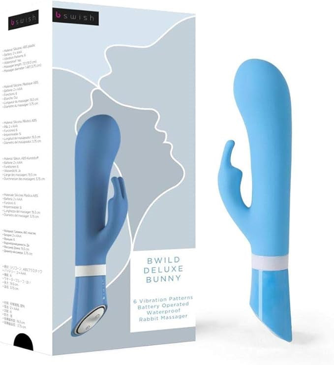 B Swish Bwild Deluxe Bunny G Spot Vibrator Blue Lagoon - - G-Spot Vibrators