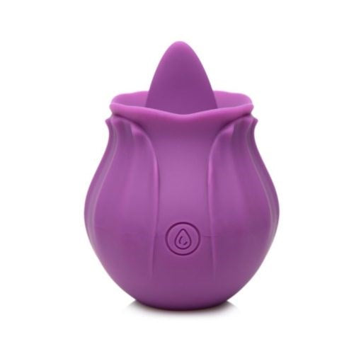 Bloomgasm Wild Violet 10X Licking Clitoral Vibrator - - Clit Ticklers and Pulsators