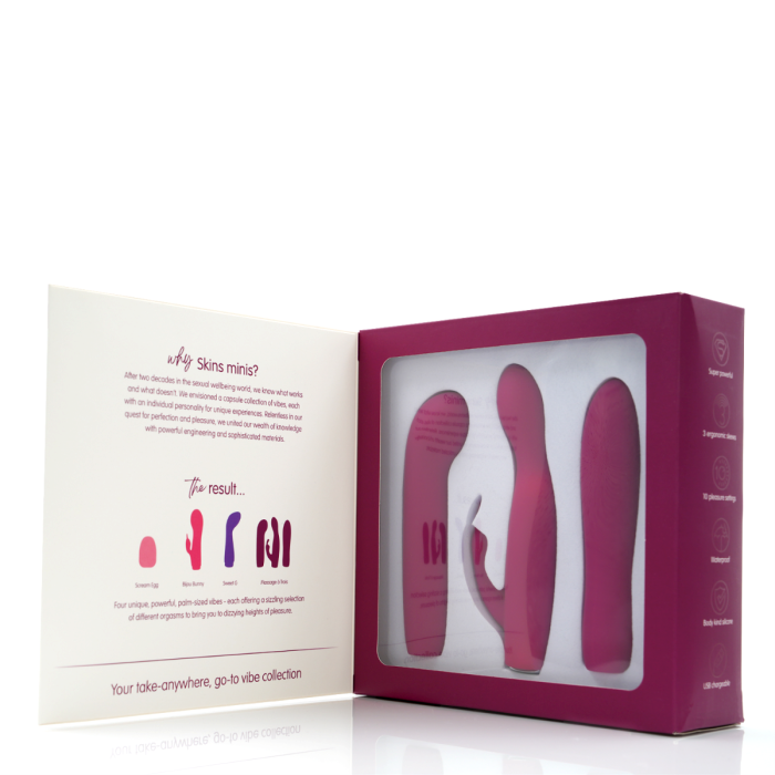 Creative Conceptions Skins Minis Massage A Trois Sex Toy Set - - Sex Kits