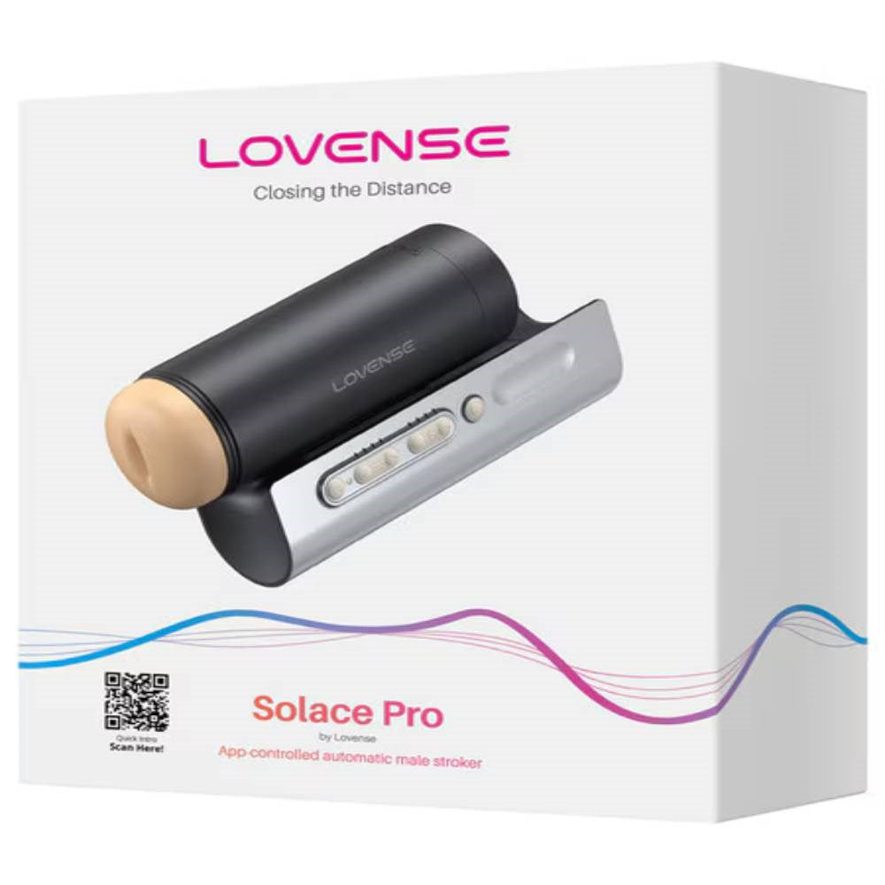 Lovense Solace Pro App Controlled Automatic Male Stroker - - Masturbators and Strokers