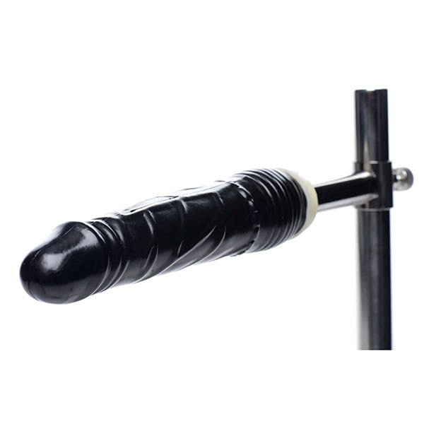 Master Series Imprisoned Metal Stockade With Dildo - - Sex Furniture