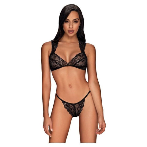 Obsessive Elisetta Bra & Panty Set 2 Piece - Bras and Bra Sets