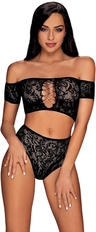 Obsessive Inessita Bra & Panty Set 2 Piece - Bras and Bra Sets