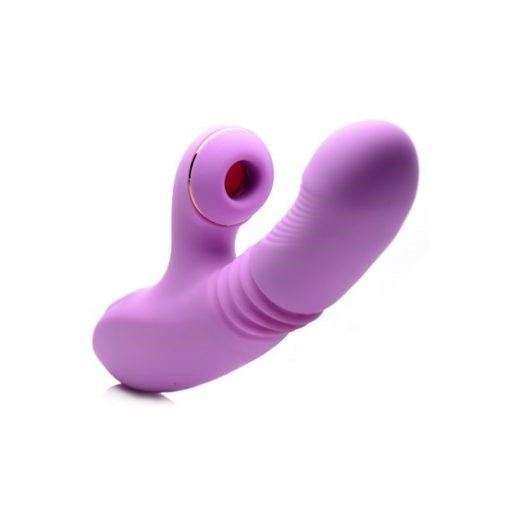 Shegasm Pro Thrust Rabbit Vibrator Mauve - - Rabbit Vibrators