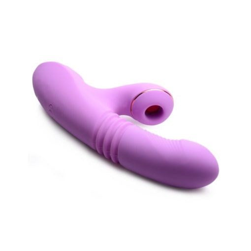 Shegasm Pro Thrust Rabbit Vibrator Mauve - - Rabbit Vibrators