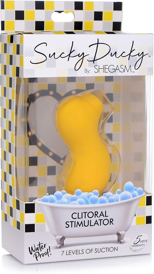 Shegasm Sucky Ducky Clitoral Stimulator - - Clit Ticklers and Pulsators