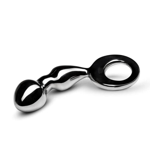 Sinner Gear Drang Fun Metal Anal Plug Silver - Butt Plugs