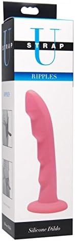 Strap U Ripples Realistic Silicone Dildo - - Realistic Dildos