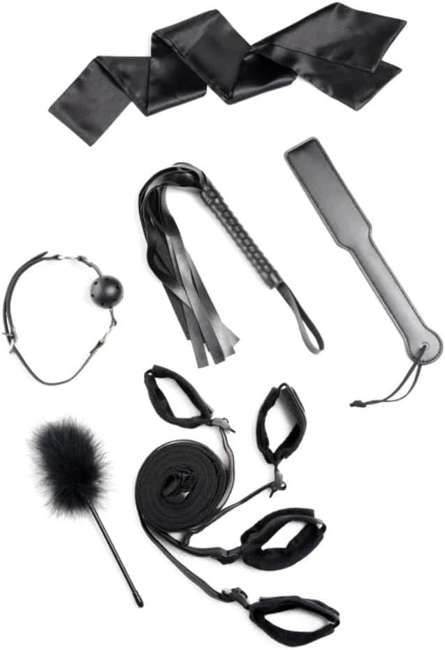 Strict Bed Restraint Bondage Kit Black - - Bondage Kits