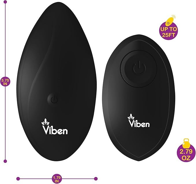 Viben Racy Multi Function Remote Controlled Panty Vibrator - - Remote Control Vibrators