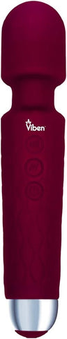 Viben Tempest Rechargeable Body Wand Massager Ruby - Body Wands