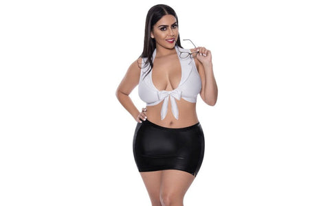 Exposed Lingerie Sexy CEO Womens Costume - Fancy Dress Ups