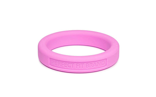 Perfect Fit Classic Silicone Medium Stretch Penis Ring 44mm - Stretchy Cock Rings