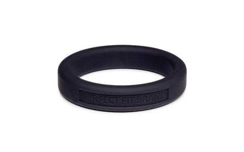 Perfect Fit Classic Silicone Medium Stretch Penis Ring 44mm - Stretchy Cock Rings