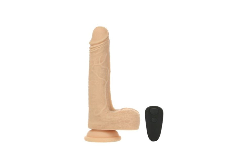 Addiction The Freak Vibrating Rotating Dong With Remote - - Vibrating Dildos