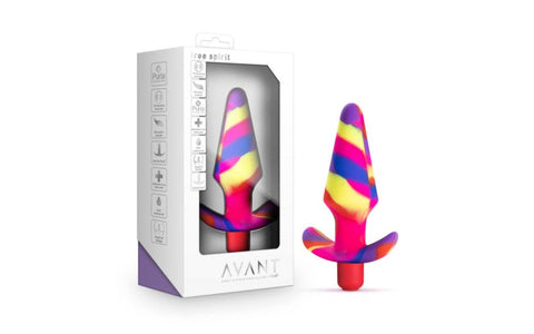 Avant Free Spirit Scarlet Silicone Butt Plug - Butt Plugs