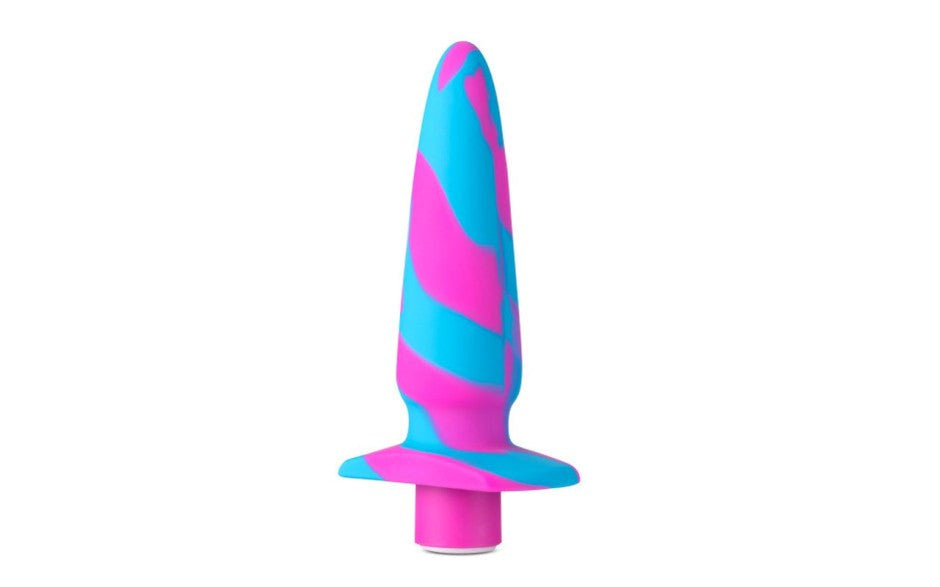 Avant Vibrotize Silicone Mini Anal Vibrator Fuchsia - - Anal Vibrators