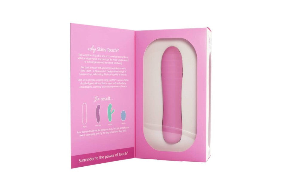 Creative Conceptions Skins Touch The Wand Silicone Vibrator - - G-Spot Vibrators