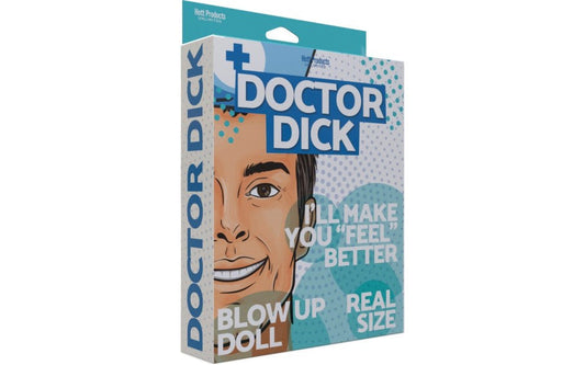Hott Products Doctor Dick Inflatable Blow Up Sex Doll - Love Dolls