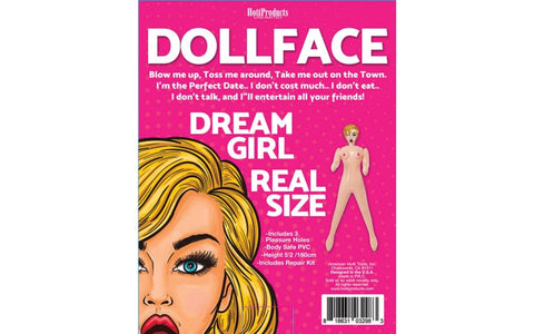Hott Products Doll Face Blow Up Sex Doll - Love Dolls