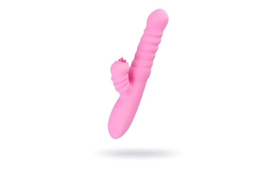 JOS Lixy Heating and Rotating Petal Tickler Rabbit Vibrator - - Rabbit Vibrators