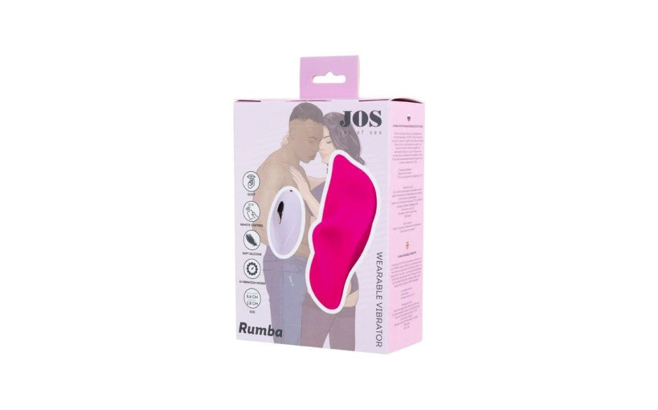 JOS Rumba Wearable Remote Control Vibrator - - Remote Control Vibrators